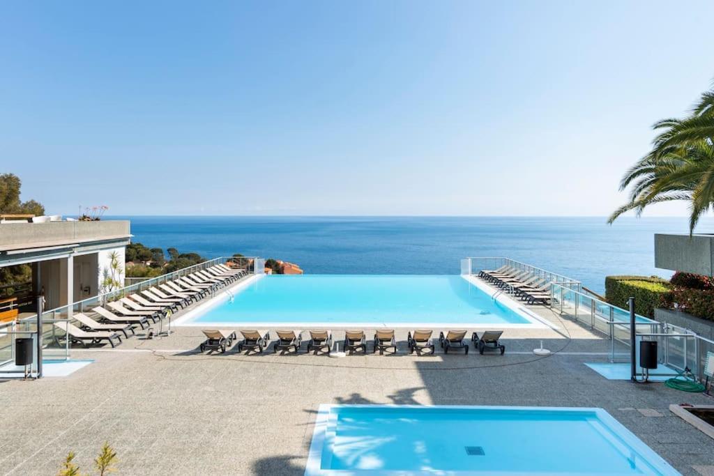 Vue Mer Incroyable Aux Portes De Monaco Кап-д'Ай Экстерьер фото